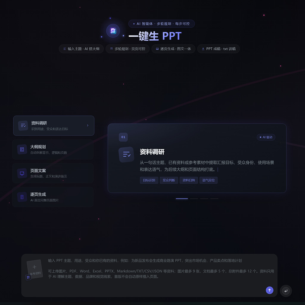 红通PPT生成效果图